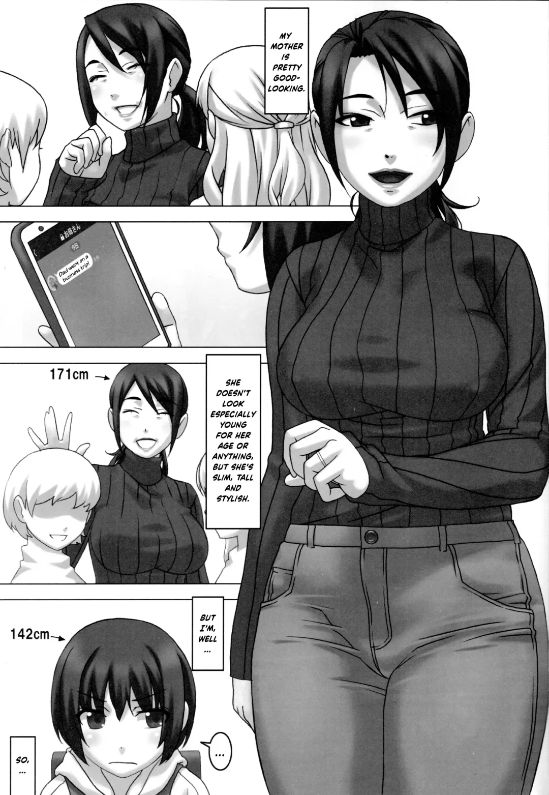 [Sakura Romako] Watashi to Haha | Me and Mom Fhentai - Page 2