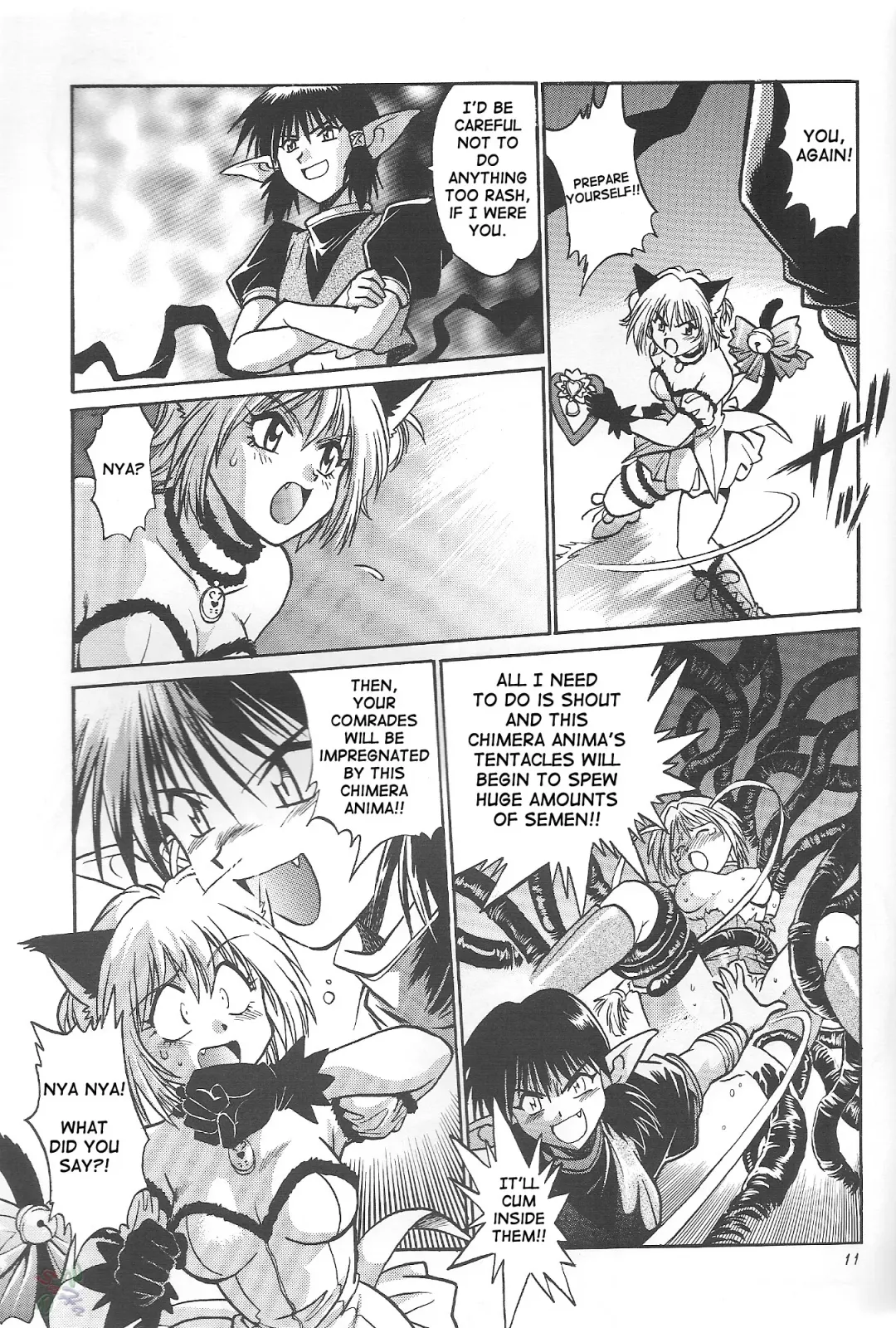 [Manabe Jouji] Tokyo Myu Myu (Tokyo Mew Mew) [English] ｛SaHa｝ Fhentai - Page 9