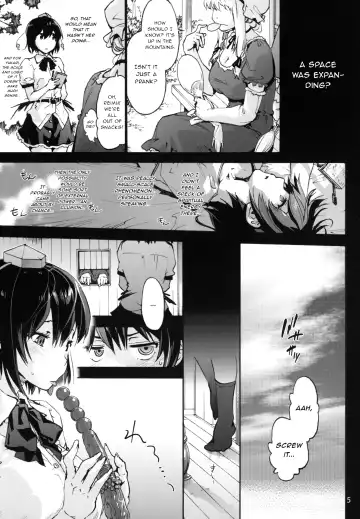 [Uba Yoshiyuki] Nagai Mono ni Xkaretai Shameimaru-san Fhentai - Page 6