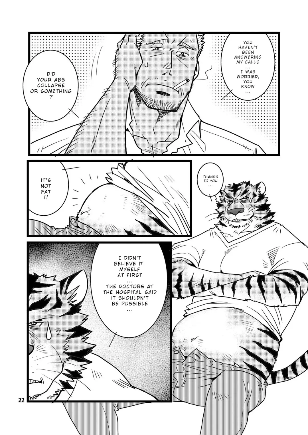 [Matsuzaki Tsukasa] Rinjin Trouble | Neighbour Trouble Fhentai - Page 21