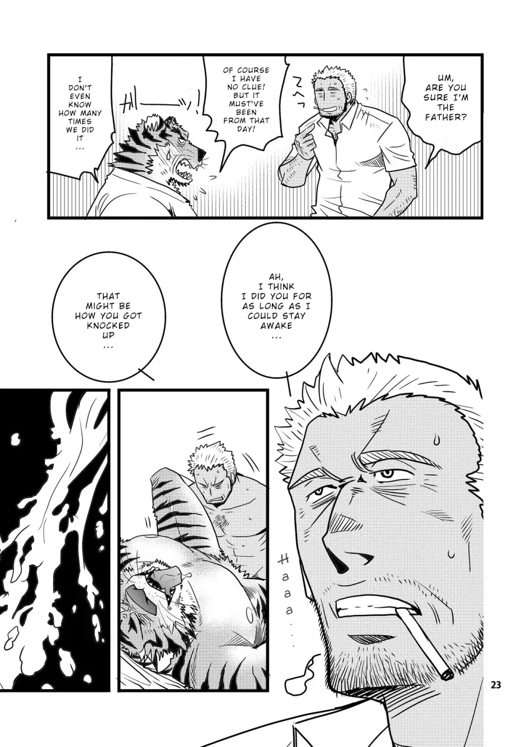 [Matsuzaki Tsukasa] Rinjin Trouble | Neighbour Trouble Fhentai - Page 22