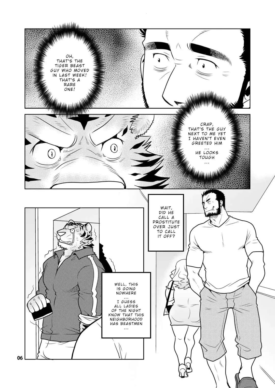 [Matsuzaki Tsukasa] Rinjin Trouble | Neighbour Trouble Fhentai - Page 5