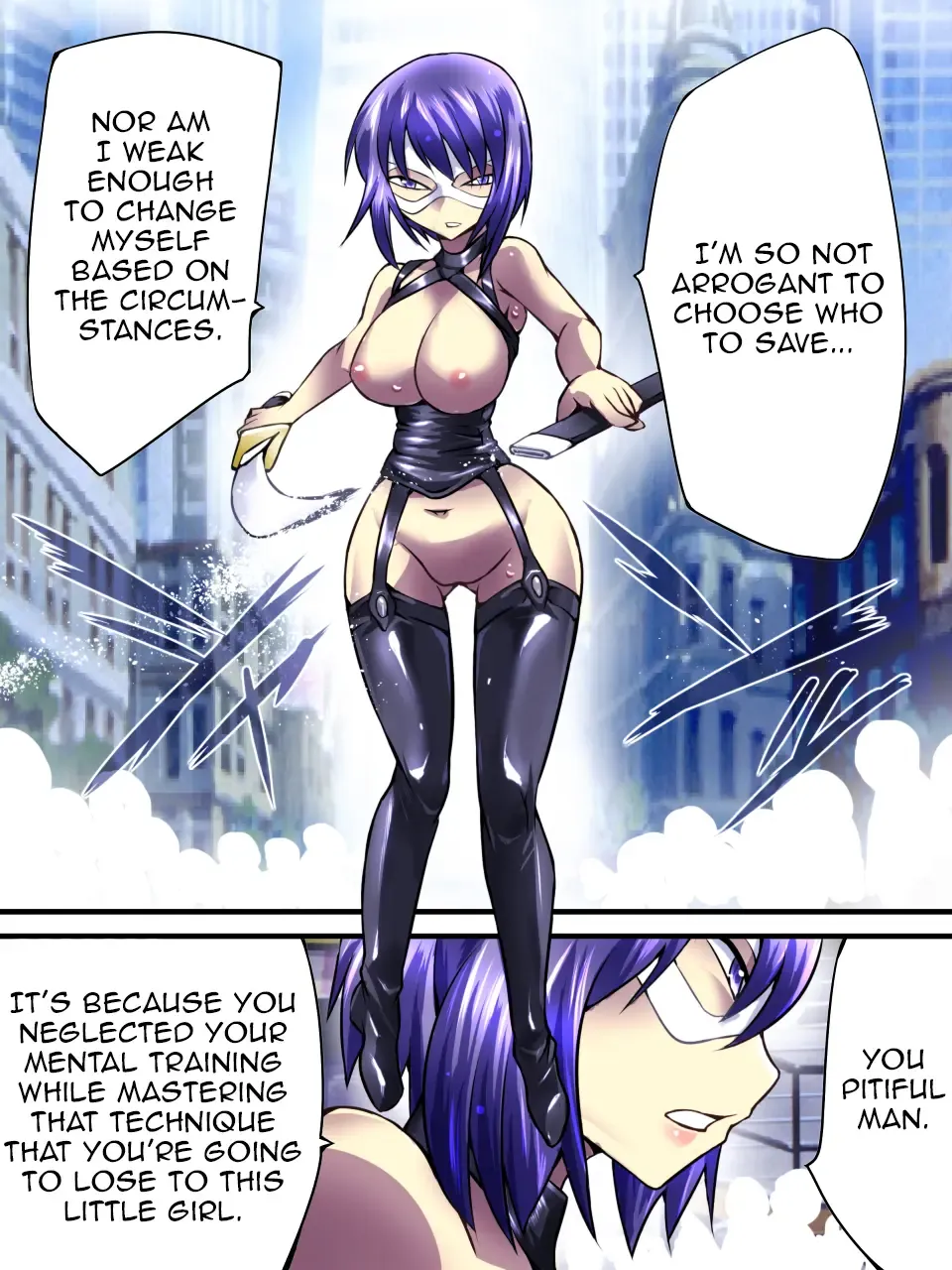 Superheroine Yuukai Ryoujoku VII - Superheroine in Distress - Kunoichi Suzushiro II Fhentai - Page 28