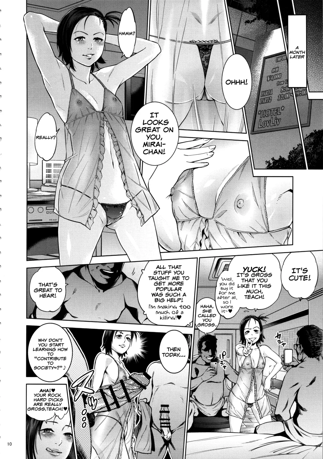 [Kyoukei - Yuchi] Akarui Mirai THE BITCHES 2 | Bright Future - THE BITCHES 2 Fhentai - Page 9