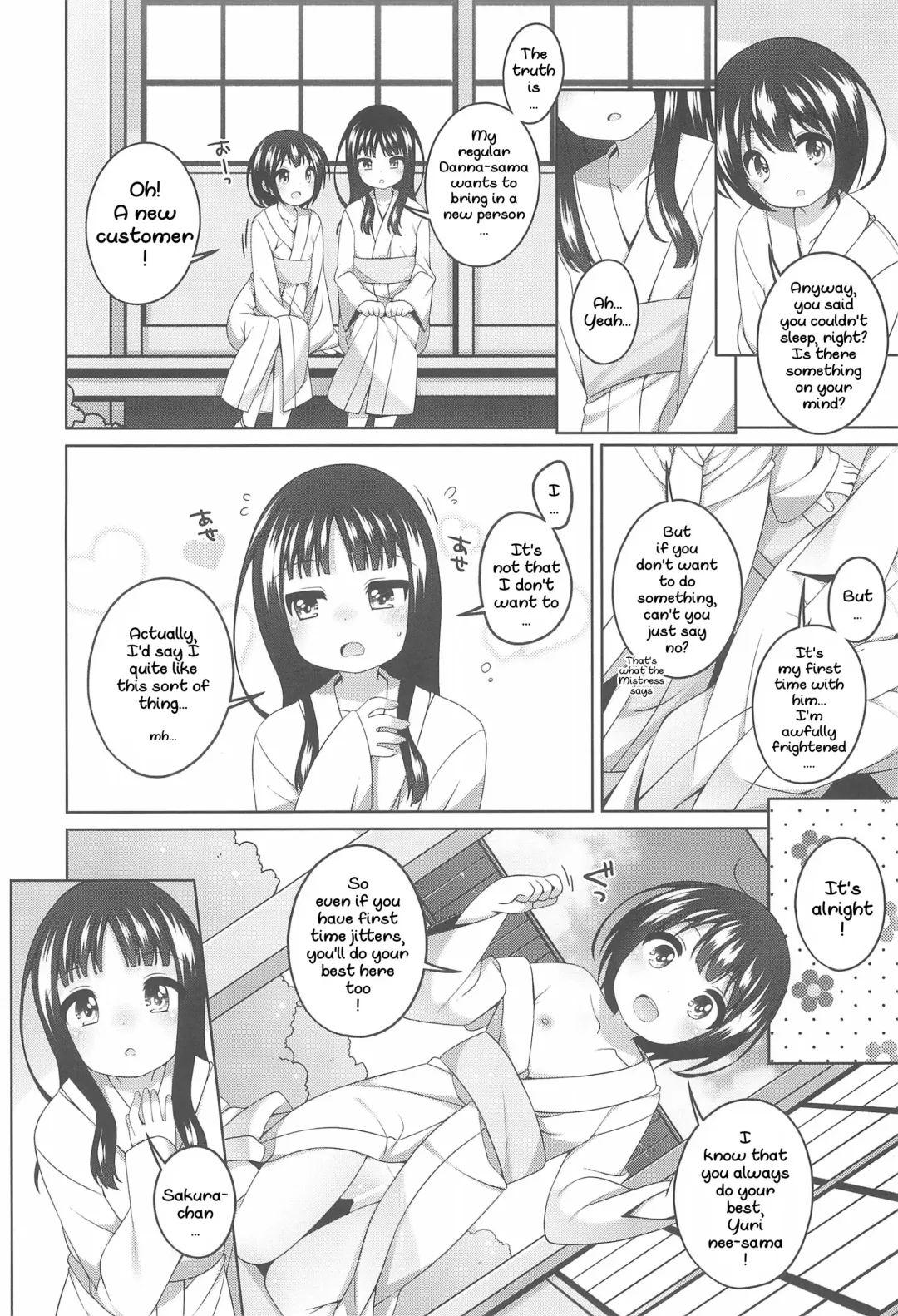 [Shouji Ayumu] Shokaya no Doujotachi ~Yuri Hen~ | The Girls of the Blooming Flowers ~Yuri's Tale~ Fhentai - Page 8