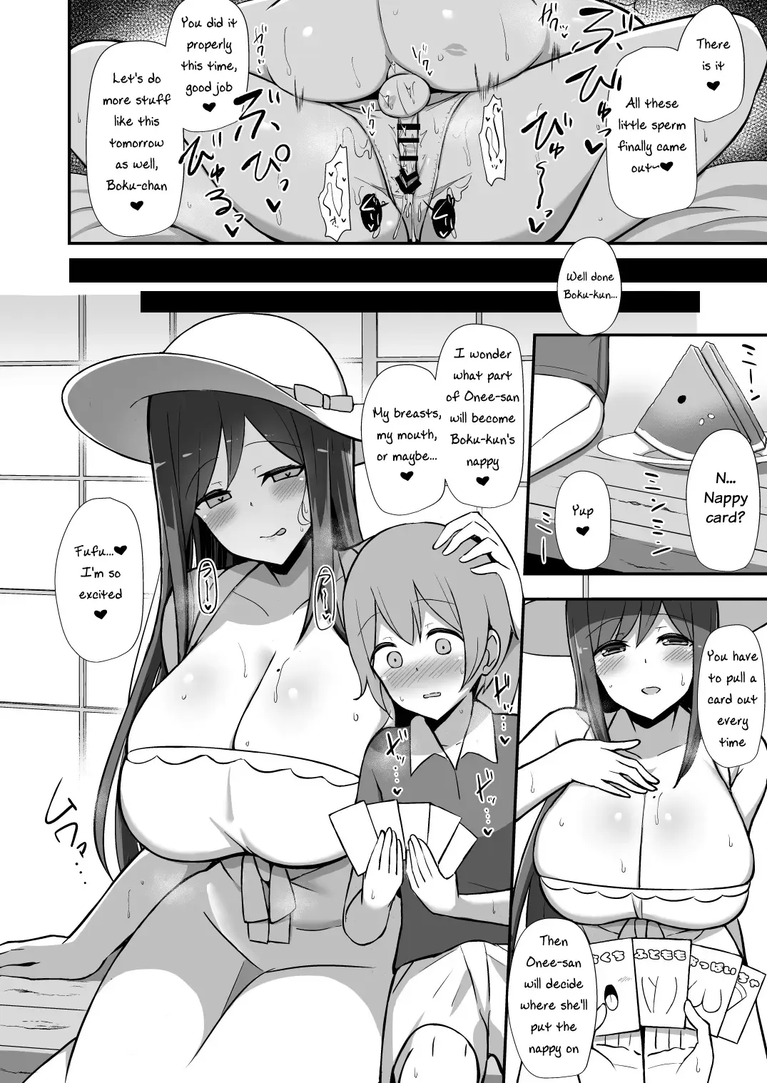 [Hanabi] Shiro OnePi Onee-san to Babubabu Inaka Ecchi Fhentai - Page 15