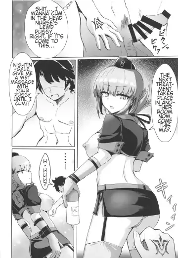 [Kumasaku Tamizou] Dosukebe Fuchou no Seikan Sakusei Massage | Sex with the Perverted Head Nurse - Semen-Squeezing Massage Fhentai - Page 9