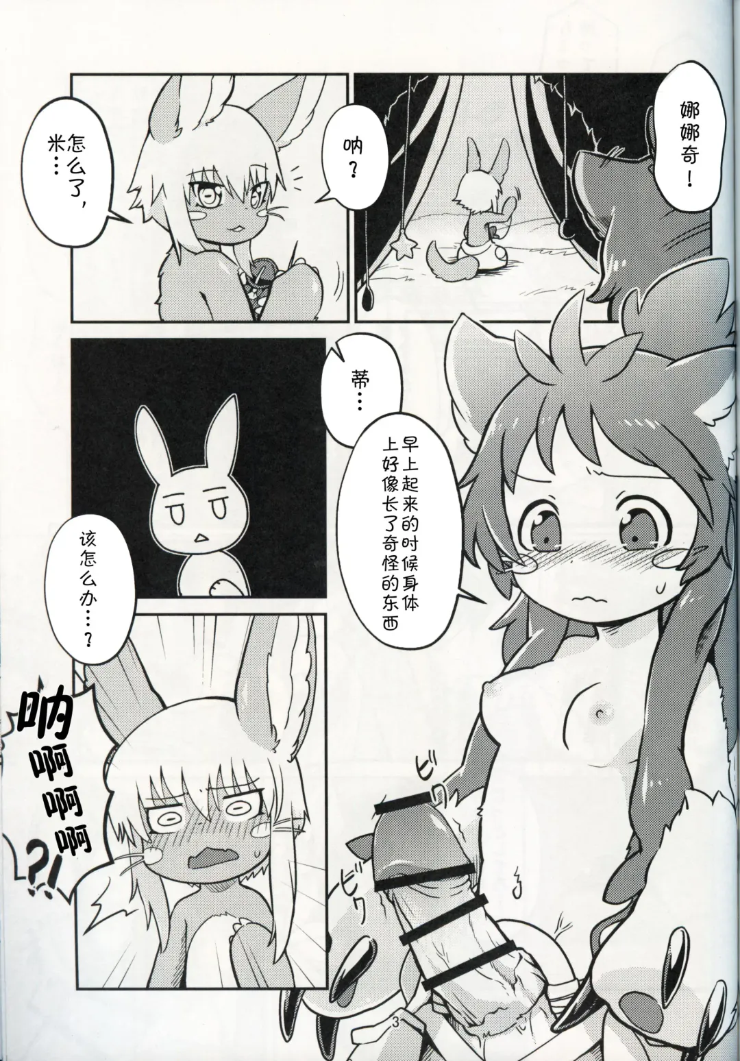 Nanachi ga Shaburu Dake no Hon | 娜娜奇的口交本 Fhentai - Page 3