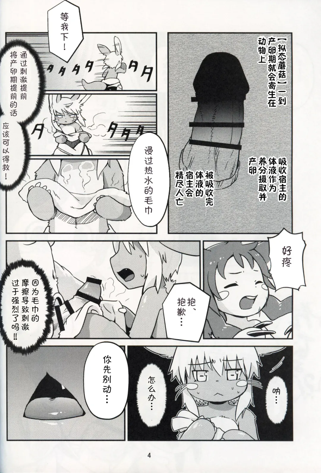 Nanachi ga Shaburu Dake no Hon | 娜娜奇的口交本 Fhentai - Page 4