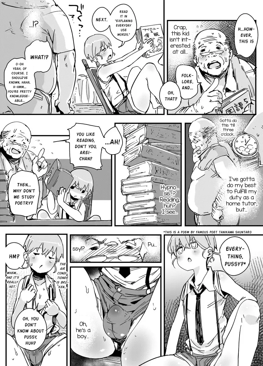 [Nyorutarou] Tensai Otokonoko to Kateikyoushi Ojisan to Saiminjutsu Fhentai - Page 5