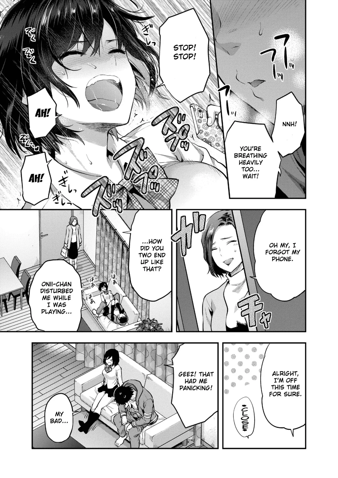 [Yuzuki N Dash] Aru Hi no Eri to Ani | Eri and Her Older Brother on a Certain Day Fhentai - Page 5