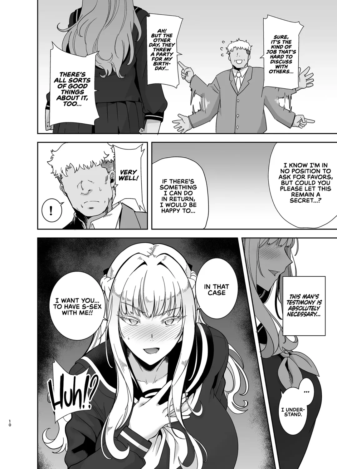 [Kurosu Gatari] Seika Jogakuin Koutoubu Kounin Sao Oji-san 4 | The Official Hired Cock of Seika Academy's High School 4 Fhentai - Page 10