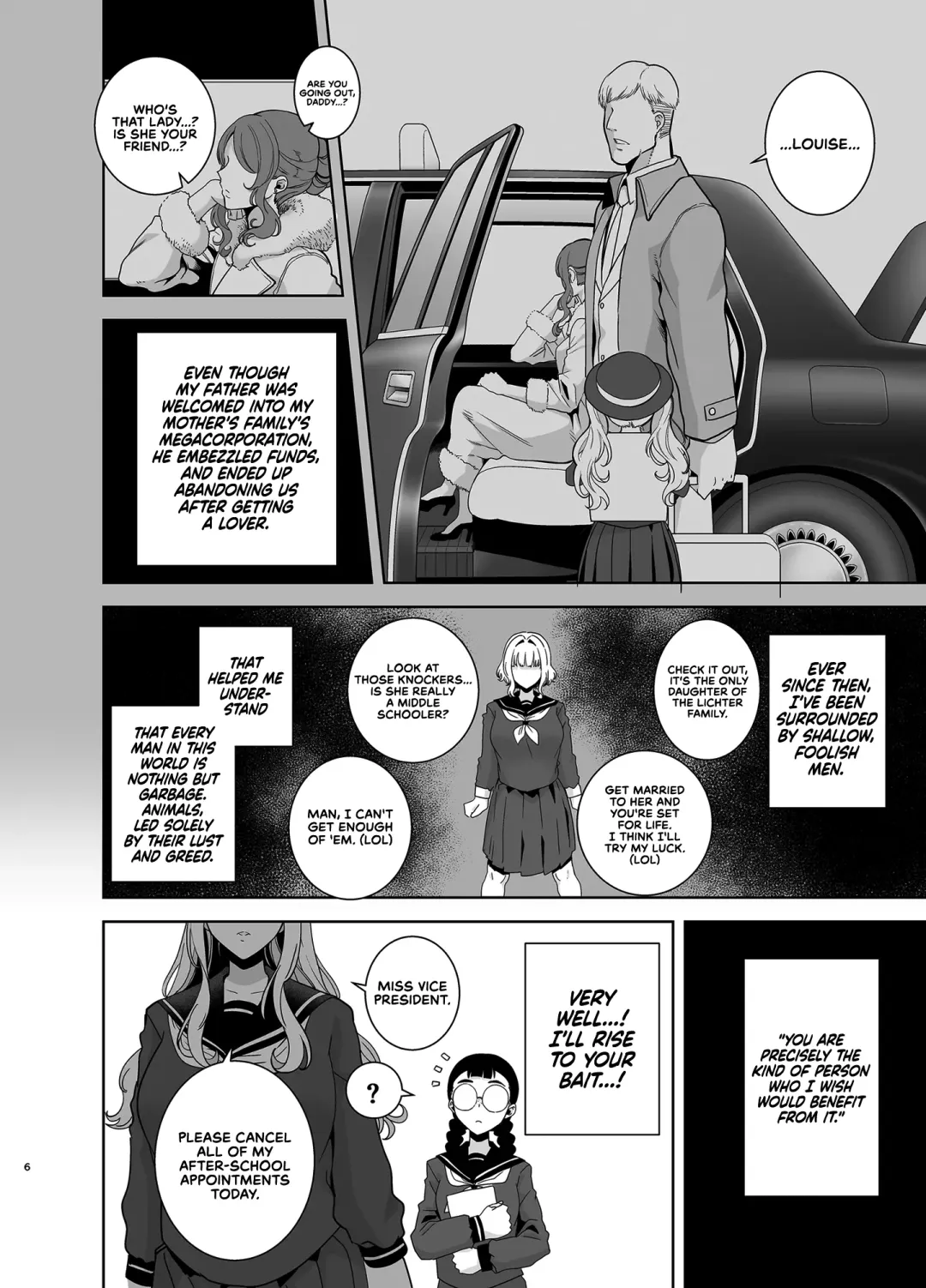[Kurosu Gatari] Seika Jogakuin Koutoubu Kounin Sao Oji-san 4 | The Official Hired Cock of Seika Academy's High School 4 Fhentai - Page 6