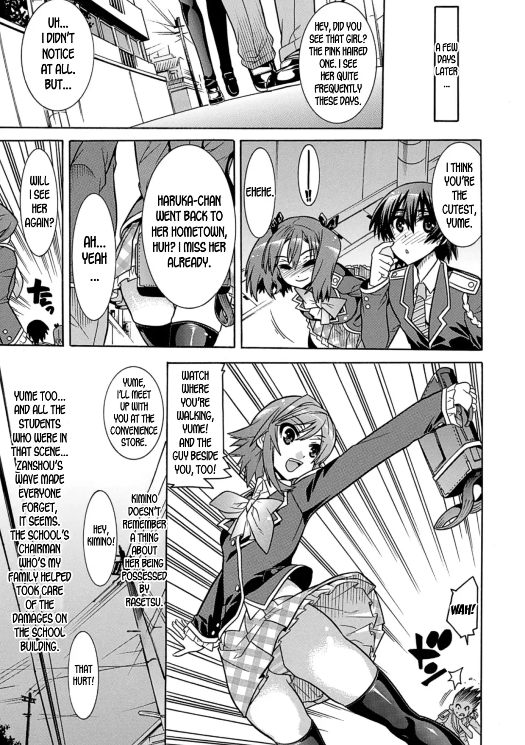 [Amaki Touri - Tendou Masae] Mezameru to Itoko o Mamoru Bishoujo Kenshi ni Natteita Etsuraku no TS Taimashi Fhentai - Page 157