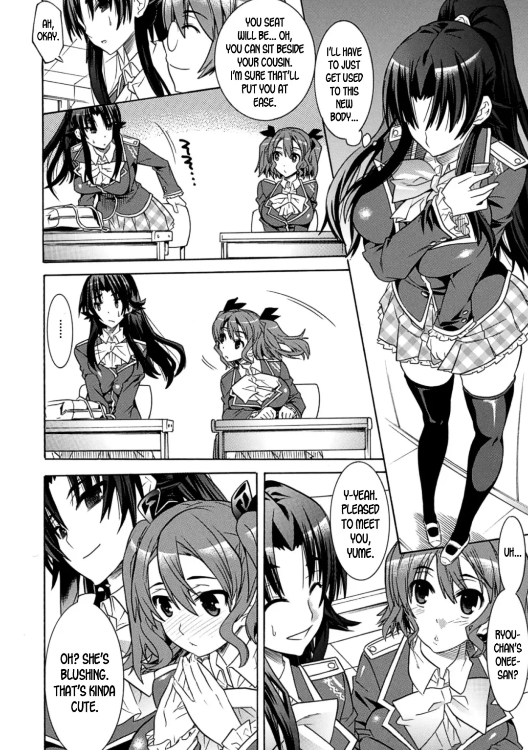 [Amaki Touri - Tendou Masae] Mezameru to Itoko o Mamoru Bishoujo Kenshi ni Natteita Etsuraku no TS Taimashi Fhentai - Page 32