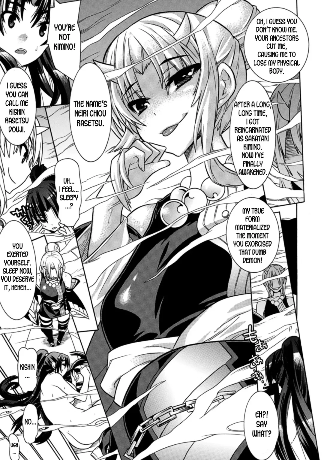 [Amaki Touri - Tendou Masae] Mezameru to Itoko o Mamoru Bishoujo Kenshi ni Natteita Etsuraku no TS Taimashi Fhentai - Page 57