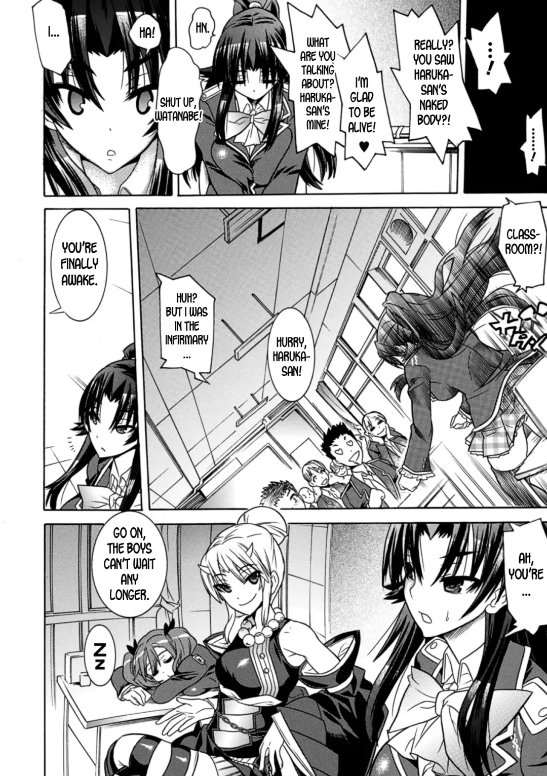 [Amaki Touri - Tendou Masae] Mezameru to Itoko o Mamoru Bishoujo Kenshi ni Natteita Etsuraku no TS Taimashi Fhentai - Page 58