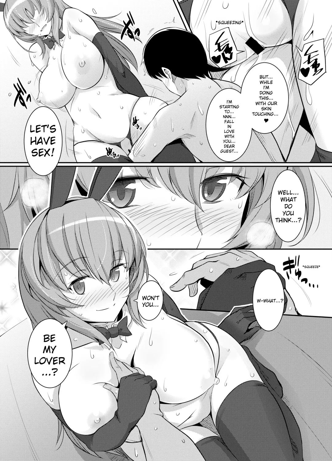 [Haruhisky] Hyou-chan no Shikoshiko Bunny Soap | Hyo-chan's Fapfap Bunny Soapland Fhentai - Page 9