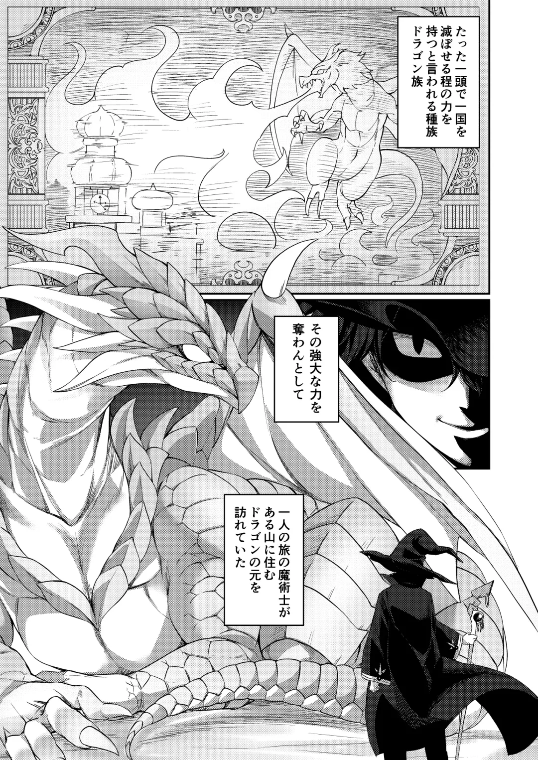 [Kanmuri] Jakutaika TS Dragon-san no Junan Fhentai - Page 3
