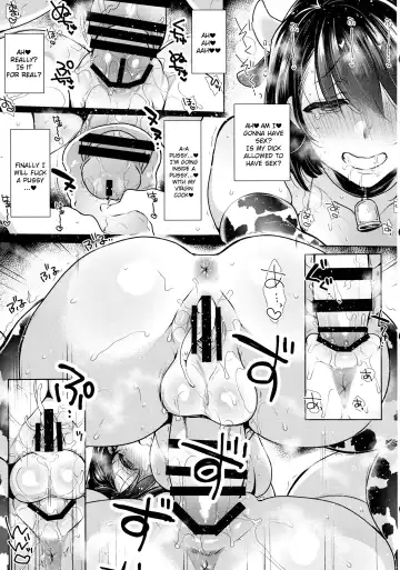 [Mitsugi] G-cup Kyokon Doutei Shojo na Seiso-kei Futanari Onee-san ga Mousou Onanie de Ikimakuri Shasei Shimakuri!! Fhentai - Page 22