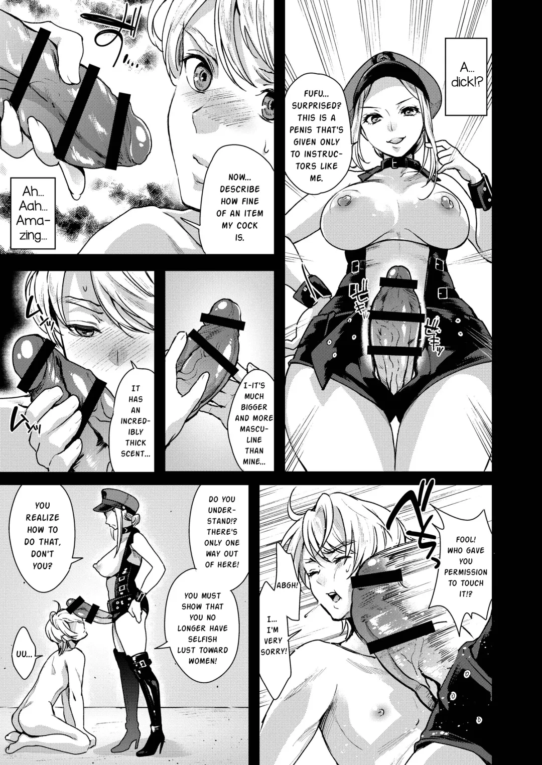 [Kakuchou No Okina - Kingbang - Kitahara Eiji] Retsujouhan Choukyouroku Bouryaku no Futanari Kougyaku Fhentai - Page 17