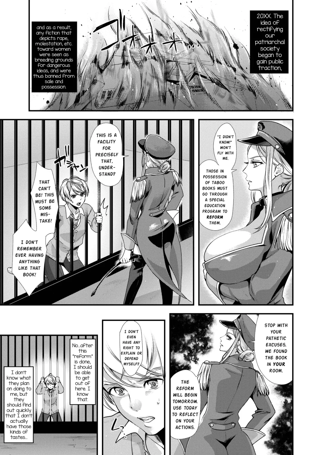 [Kakuchou No Okina - Kingbang - Kitahara Eiji] Retsujouhan Choukyouroku Bouryaku no Futanari Kougyaku Fhentai - Page 7