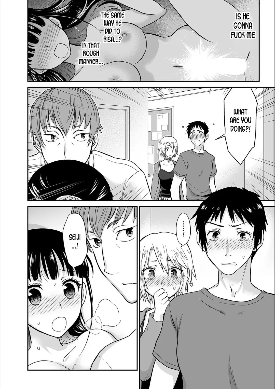 [Rojiro] Kare to no Sex ja Ikenai kara… Atashi no Koko ni Irete Hoshii no Ch.1-3 Fhentai - Page 44