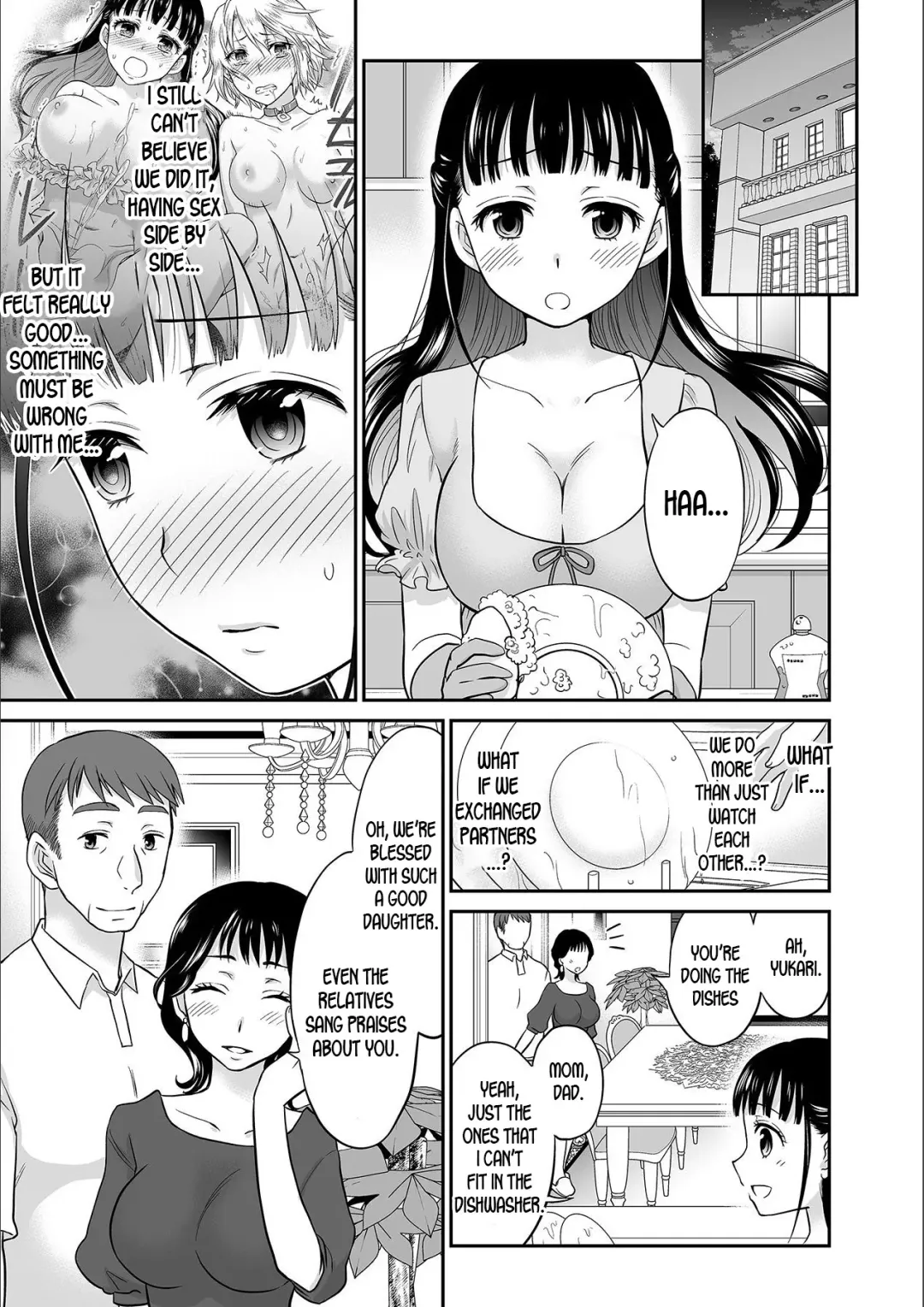 [Rojiro] Kare to no Sex ja Ikenai kara… Atashi no Koko ni Irete Hoshii no Ch.1-3 Fhentai - Page 59