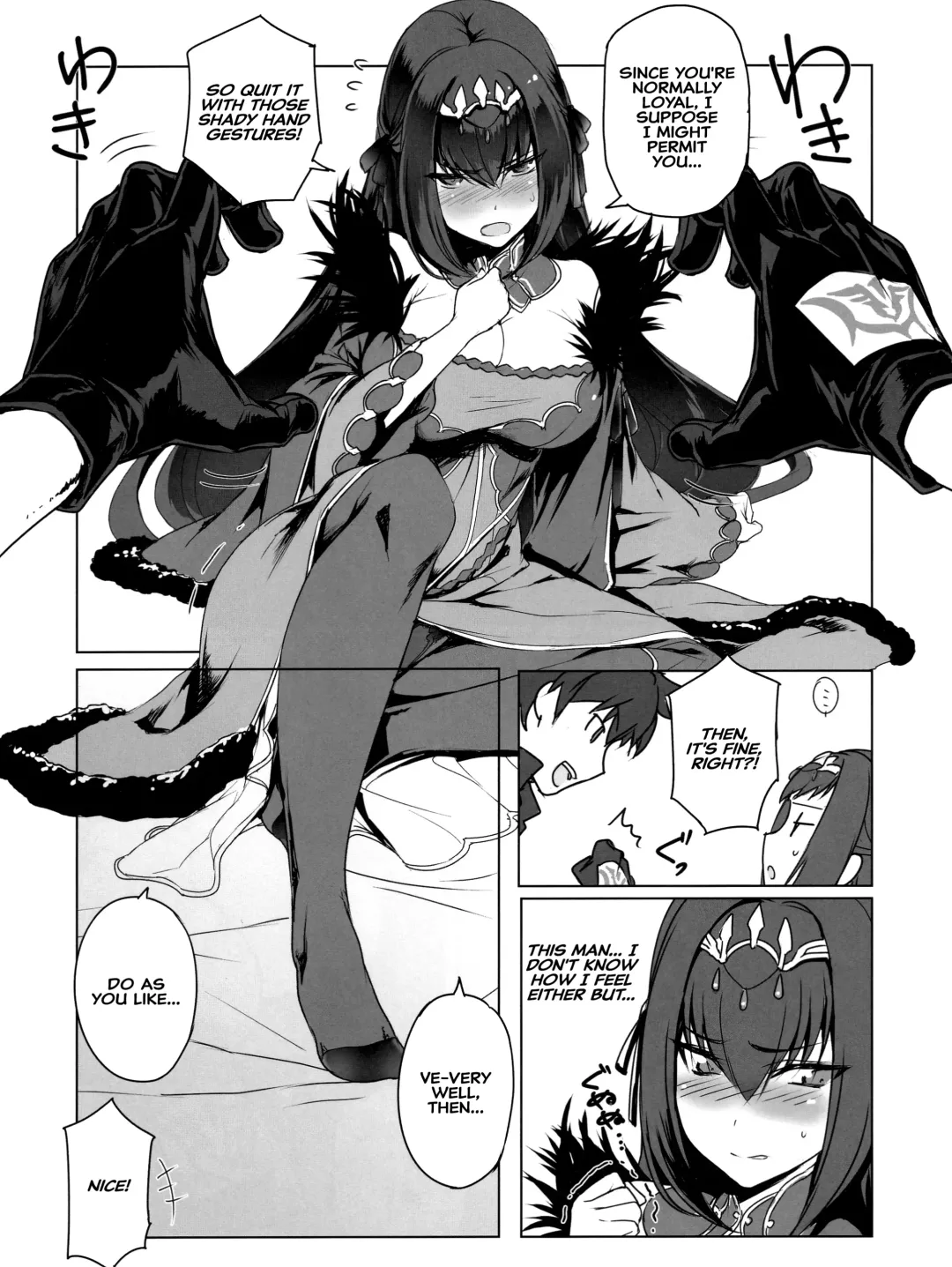 [Tooya Daisuke] Scathach-sama ni H na Onegai Shitemita | I Tried Asking Scathach-sama For Sex Fhentai - Page 4
