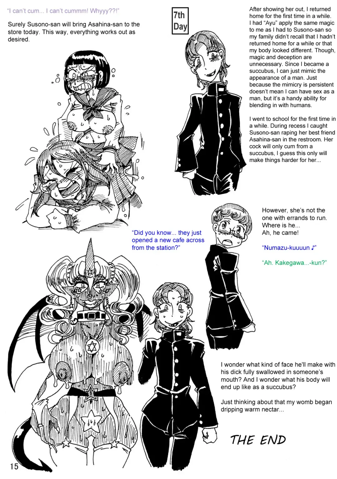 [Koganemushi] Nikutai Henka Shoujo Yawa ~MaGal Kissa no Nanokakan~ |  A Body-Altered Maiden Bedtime Story ~A Week at the Demon Gyaru Cafe~ Fhentai - Page 14