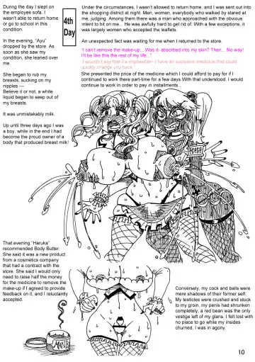 [Koganemushi] Nikutai Henka Shoujo Yawa ~MaGal Kissa no Nanokakan~ |  A Body-Altered Maiden Bedtime Story ~A Week at the Demon Gyaru Cafe~ Fhentai - Page 9