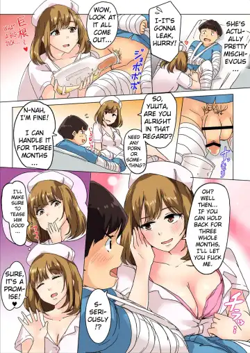 [Wakamatsu] Sundome Nurse no Monzetsu Chiryou!? Kore wa Sex de wa Naku, Ochuusha desu Fhentai - Page 3