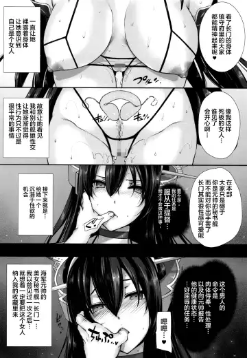 [Katsurai Yoshiaki] Daraku Senkan -Otoko o Shiranakatta KanMusu-tachi- Fhentai - Page 12