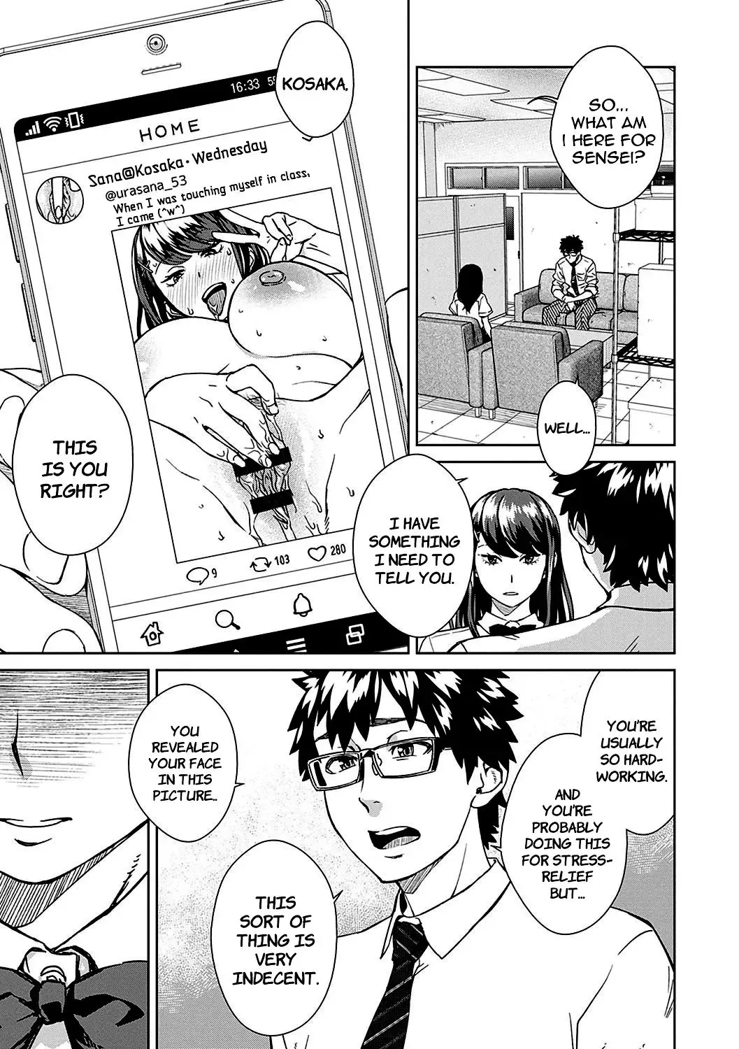 [Koharu Nanakusa] Sensei Shidoushitsu | The Teacher Discipline Office Fhentai - Page 3