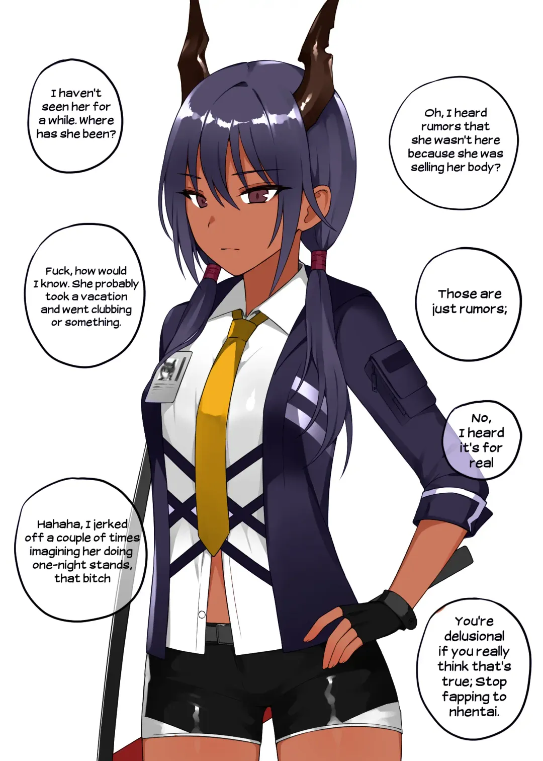 [Canape] Ch'en After (Arknights) GYARU EDITION Fhentai - Page 3