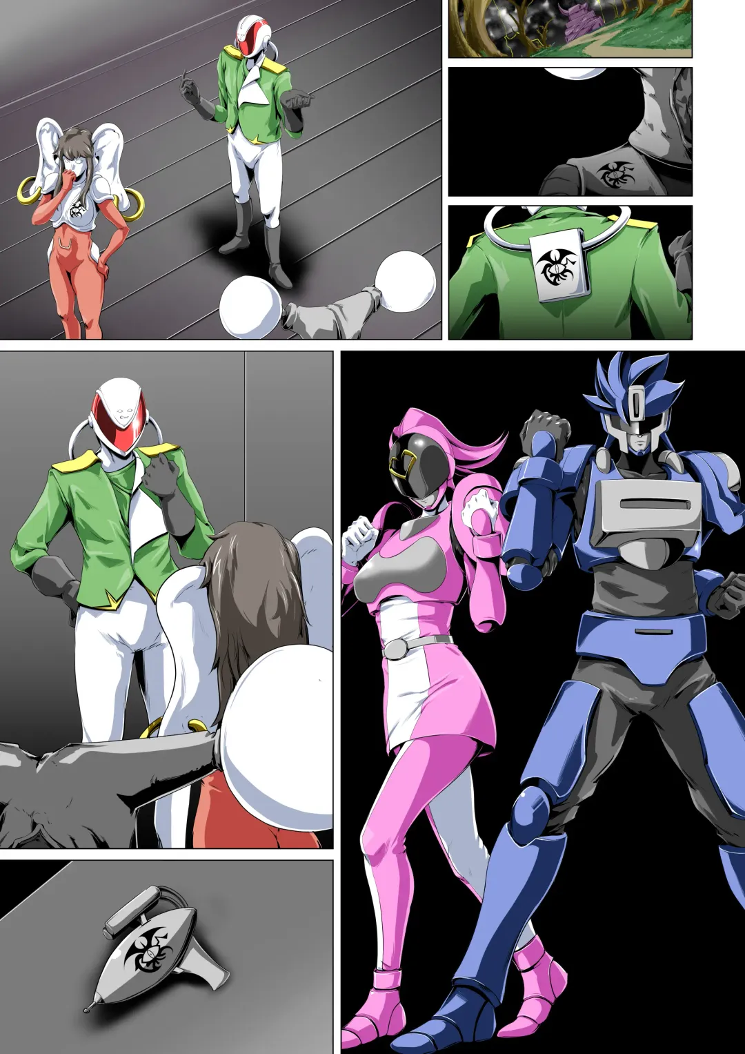 Jaaku ni Somaru Seigi no Onna Senshi ~Hero o Kabatta Heroine wa...~ Fhentai - Page 34