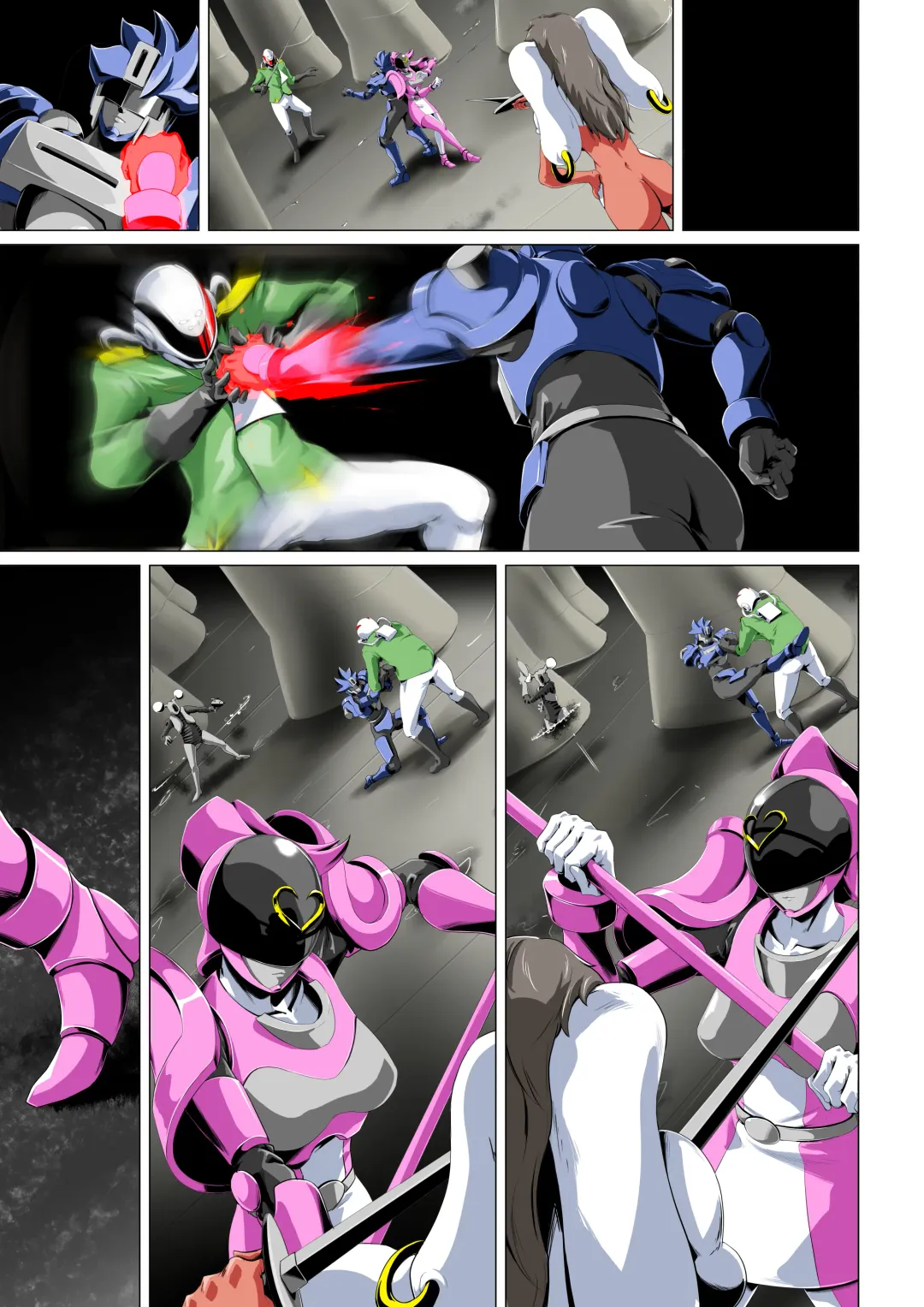 Jaaku ni Somaru Seigi no Onna Senshi ~Hero o Kabatta Heroine wa...~ Fhentai - Page 38