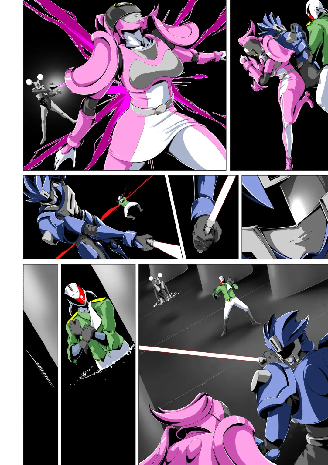 Jaaku ni Somaru Seigi no Onna Senshi ~Hero o Kabatta Heroine wa...~ Fhentai - Page 39