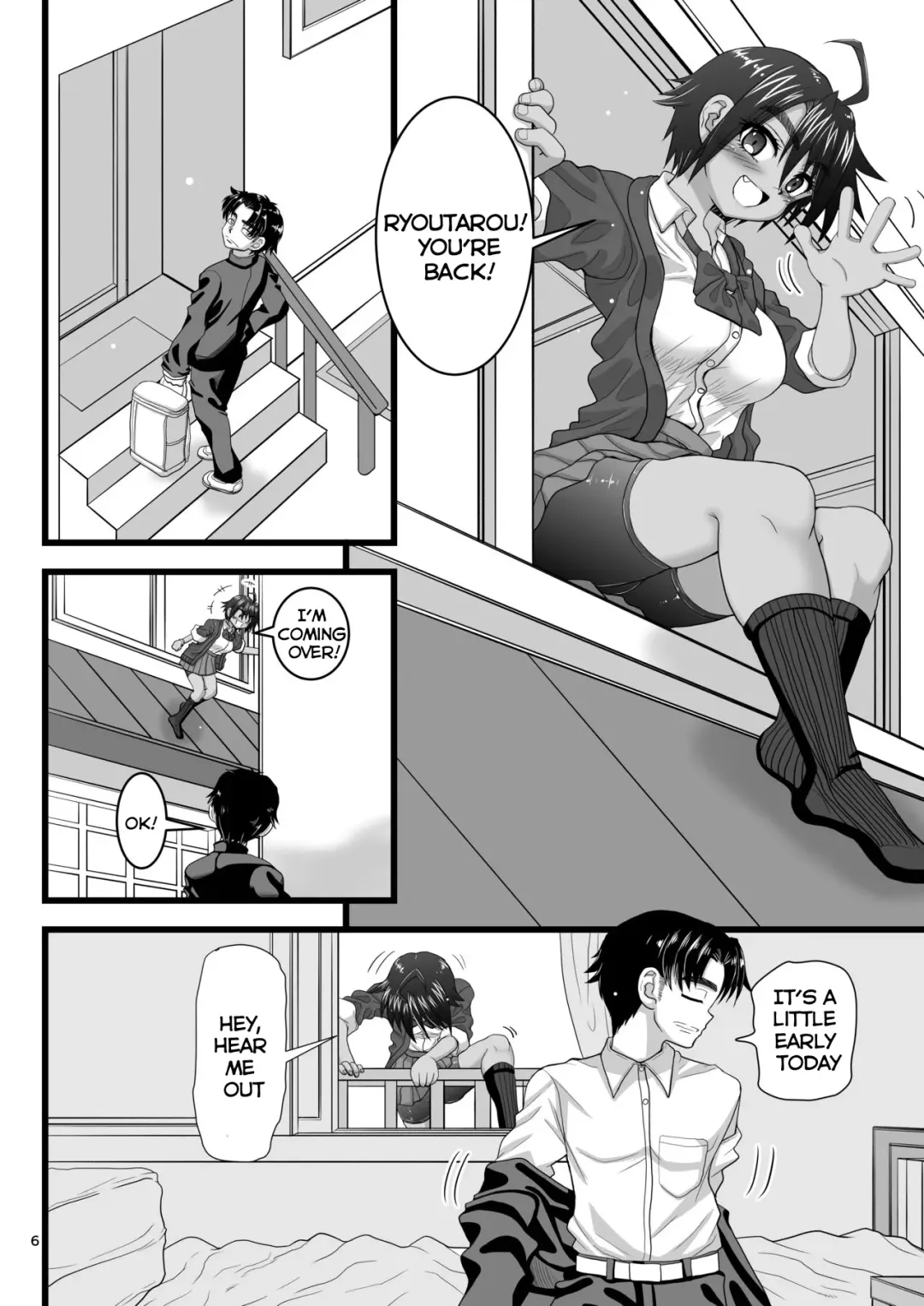 [Inaba Fuyuki] Osananajimi wa Joshikou no Ouji dakedo Ore no Mae de wa Mesu ni Naru | My childhood friend is the prince of an all-female school but she is a slut in front of me Fhentai - Page 6