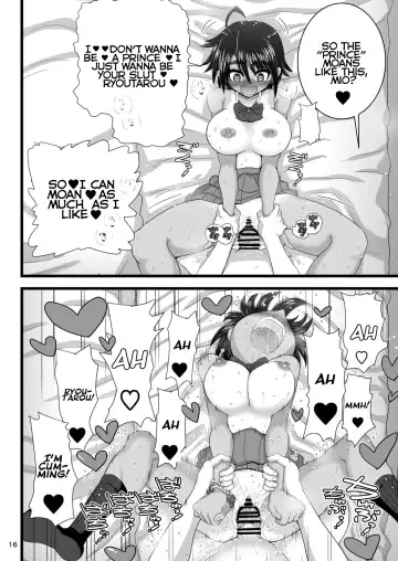 [Inaba Fuyuki] Osananajimi wa Joshikou no Ouji dakedo Ore no Mae de wa Mesu ni Naru | My childhood friend is the prince of an all-female school but she is a slut in front of me Fhentai - Page 16