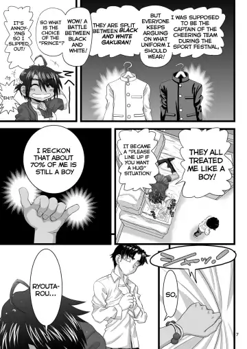 [Inaba Fuyuki] Osananajimi wa Joshikou no Ouji dakedo Ore no Mae de wa Mesu ni Naru | My childhood friend is the prince of an all-female school but she is a slut in front of me Fhentai - Page 7