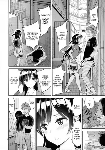 [Yahiro Pochi] Rental Kanojo Osawari Shimasu Fhentai - Page 9
