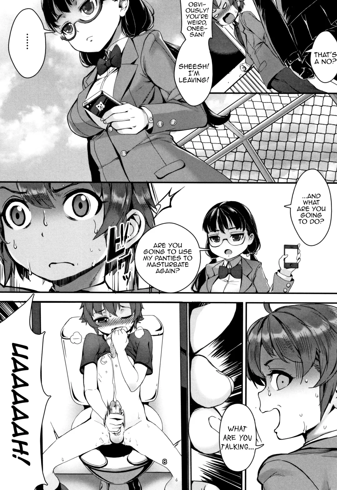 [Fellatrix - Jairou] Gakuen Rankou Ch. 6-7 Fhentai - Page 20