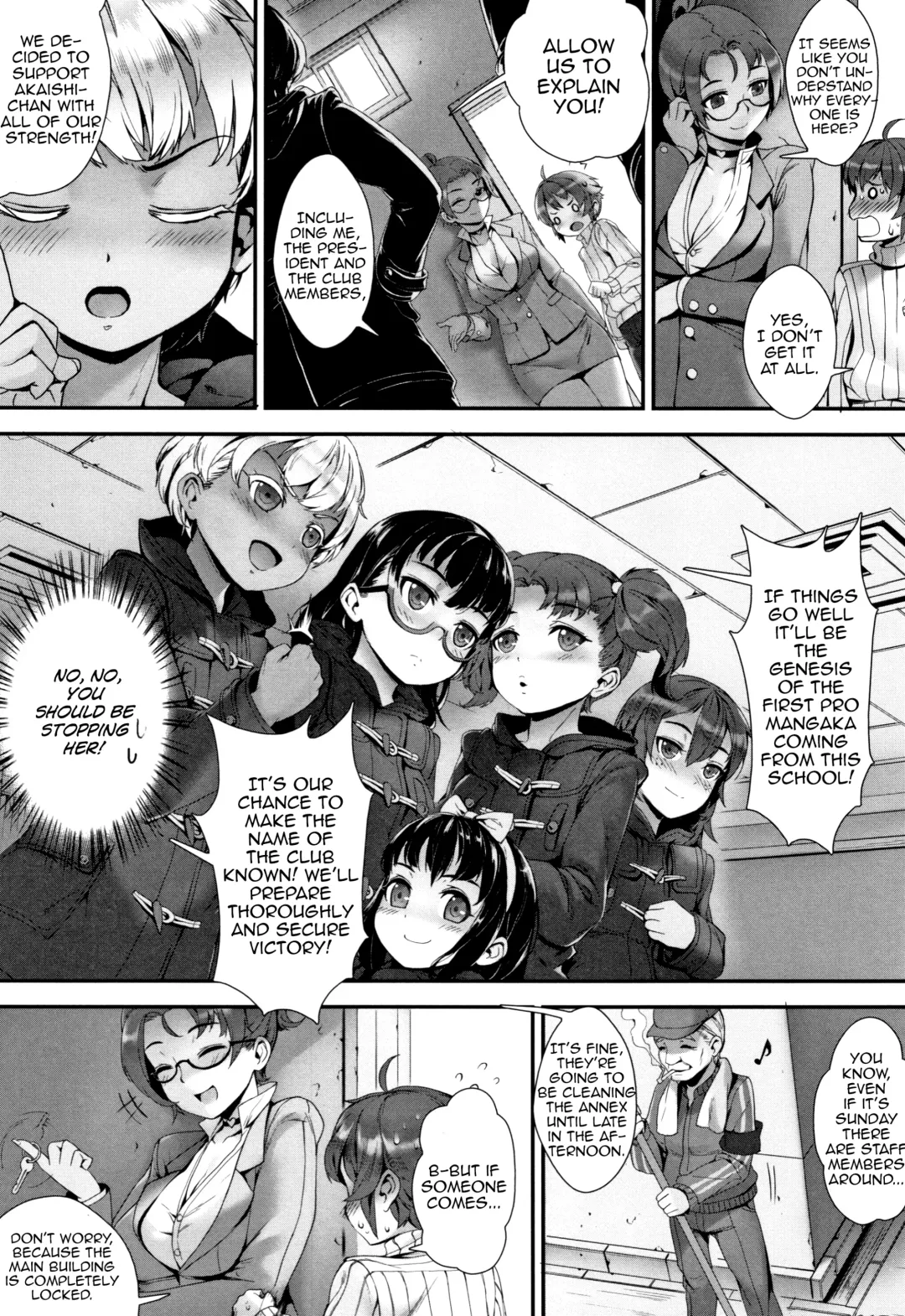 [Fellatrix - Jairou] Gakuen Rankou Ch. 6-7 Fhentai - Page 25