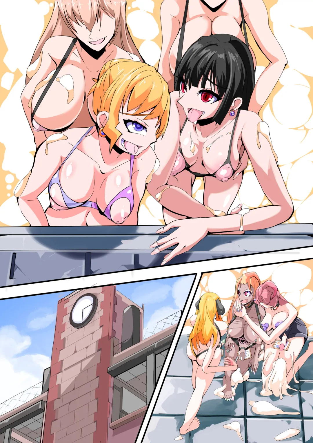 [Aruma] Futanari Dorei Gakuen-ka Keikaku 7 Fhentai - Page 72