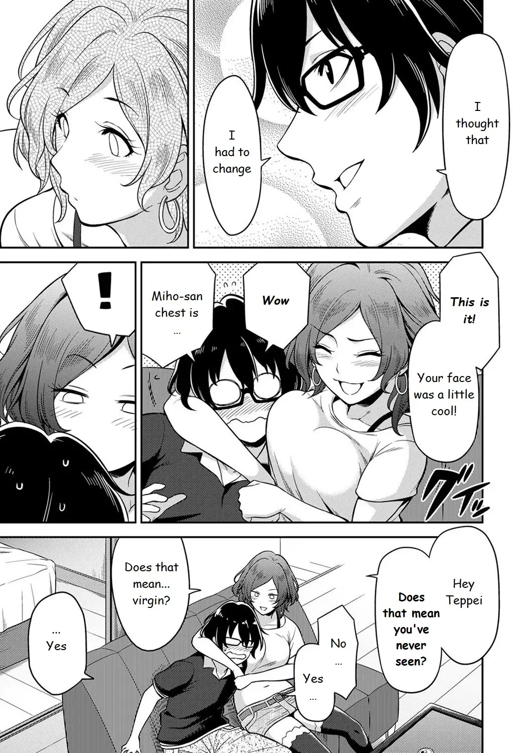 [Shouji Nigou] Minpaku Batting!? ~Mainichi Bijo to Yukizuri Ecchi~ Ch. 1 Fhentai - Page 7