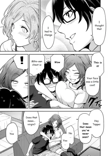 [Shouji Nigou] Minpaku Batting!? ~Mainichi Bijo to Yukizuri Ecchi~ Ch. 1 Fhentai - Page 7