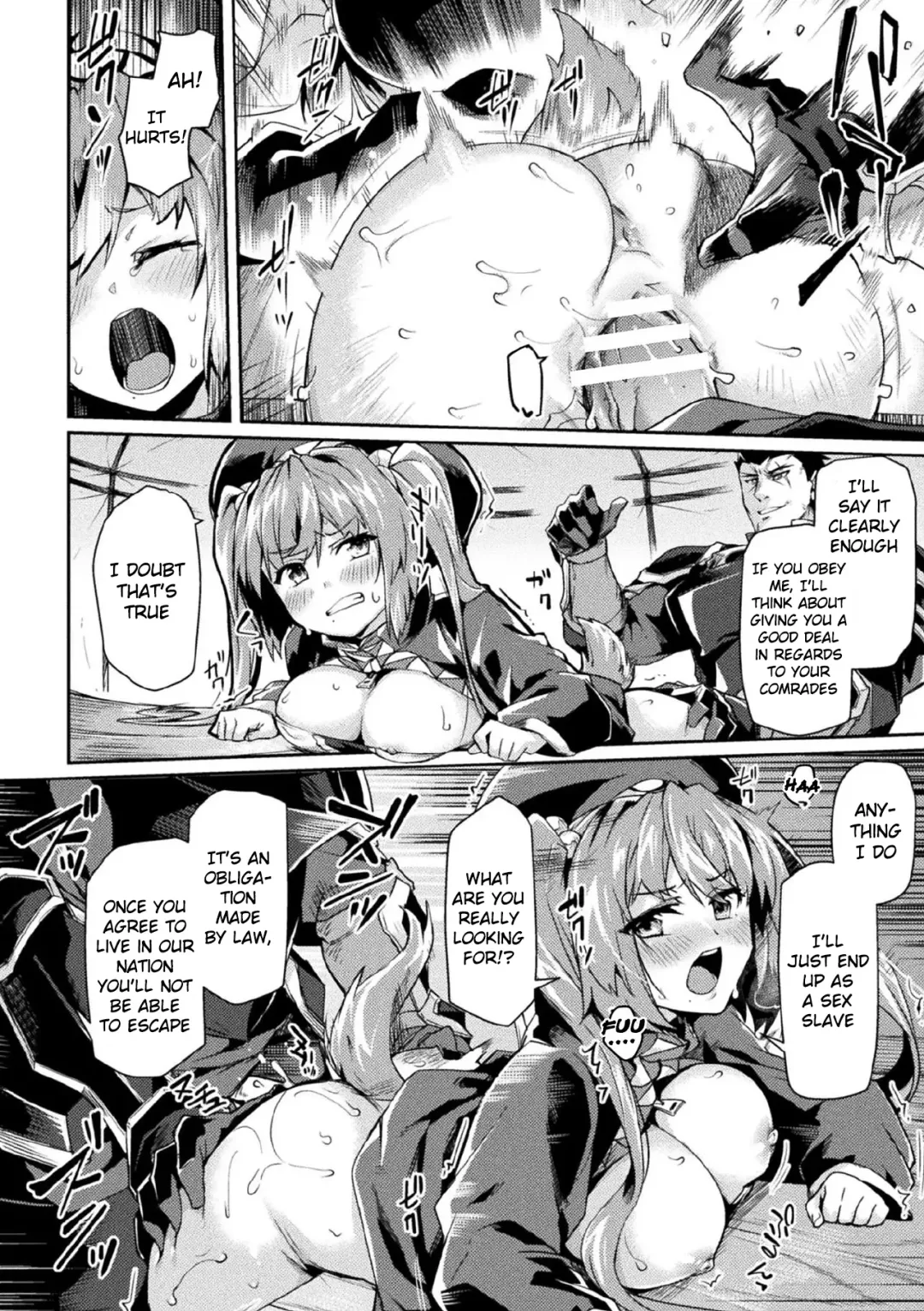 [Tsukitokage] Kuroinu II ~Inyoku ni Somaru Haitoku no Miyako, Futatabi~ THE COMIC Ch. 4 Fhentai - Page 12