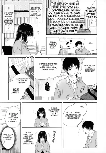 [Yuzuha] Mukuchi na Tosho Iin to Sex Zuke. Fhentai - Page 12