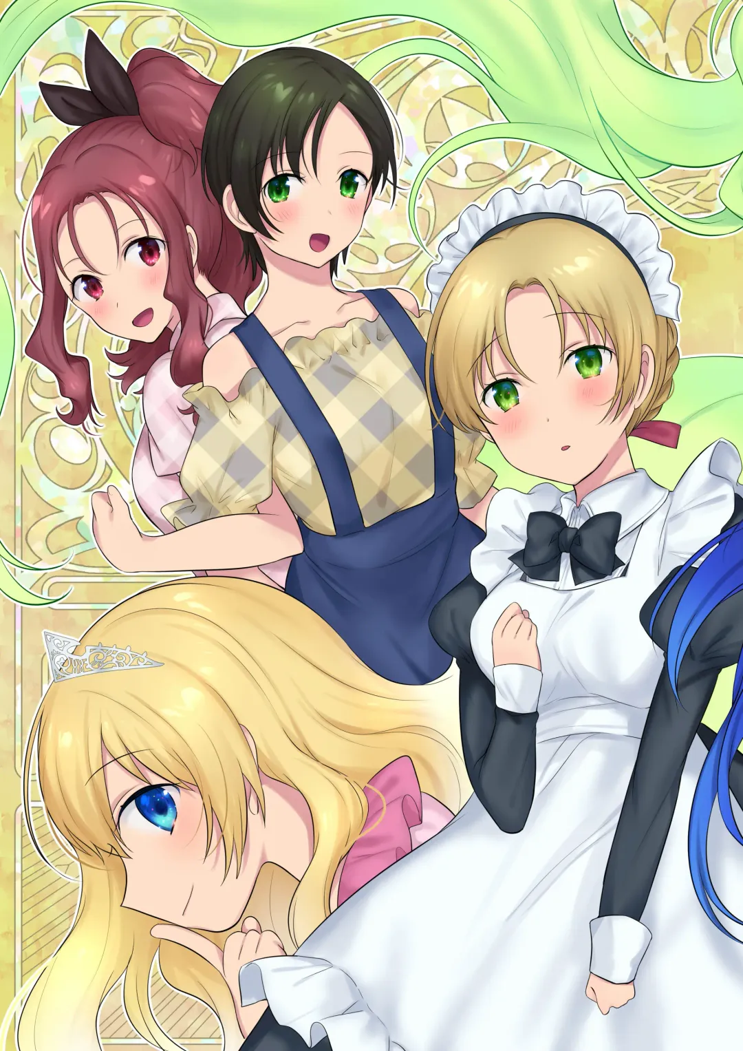 [Hiiragi Popura] Yousei-san ni Omakase! Nyotaika Yousei o Meguru 3-tsu no Monogatari | Leave it to the fairy! Three genderbent fairy tales Fhentai - Page 2